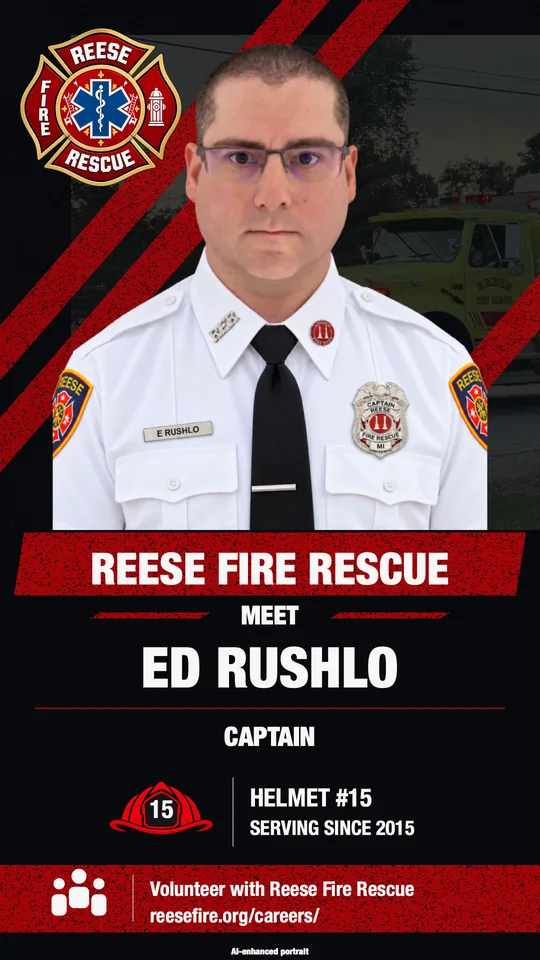 Ed Rushlo, Rescue Captain and Training Officer