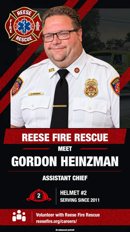 Gordon Heinzman, Assistant Chief